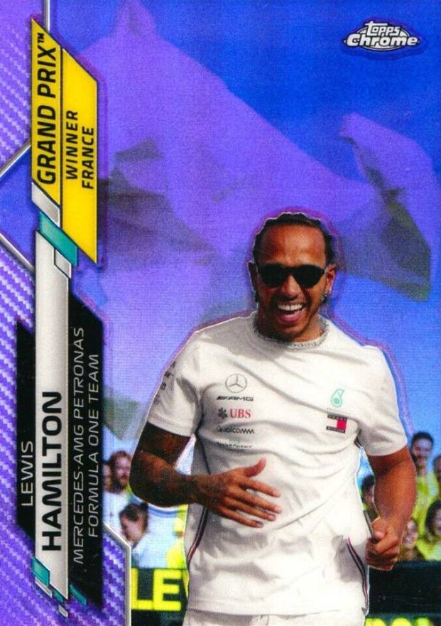 2020 Topps Chrome Formula 1 Lewis Hamilton #140 Other Sports Card