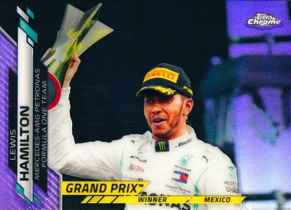 2020 Topps Chrome Formula 1 Lewis Hamilton #150 Other Sports Card