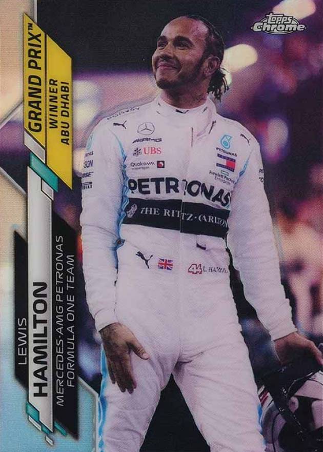 2020 Topps Chrome Formula 1 Lewis Hamilton #153 Other Sports Card