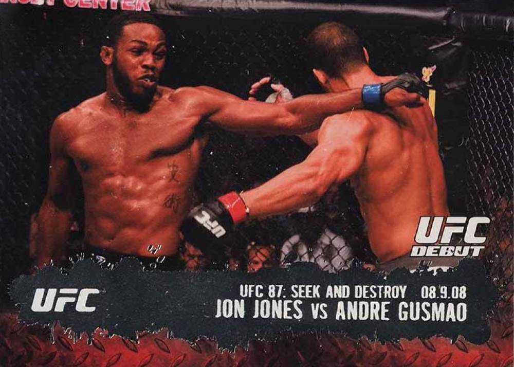 2009 Topps UFC Round 2 Andre Gusmao/Jon Jones #101 Other Sports Card