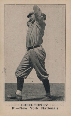1921 Herpolsheimer's (1921) Fred Toney # Baseball Card