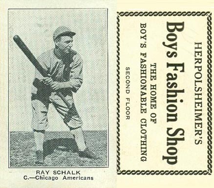 1921 Herpolsheimer's (1921) Ray Schalk # Baseball Card