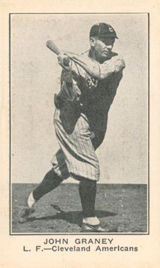 1921 Herpolsheimer's (1921) John Graney # Baseball Card