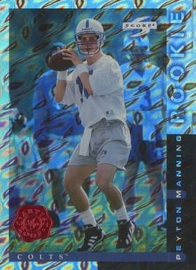 1998 Score Showcase Artist's Proof Peyton Manning #PP123 Football Card