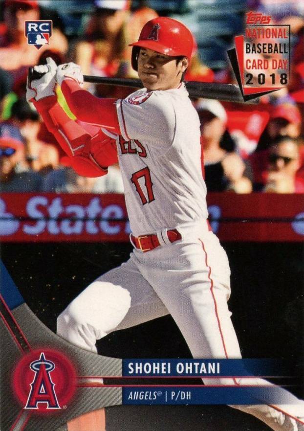 2018 Topps National Baseball Card Day Shohei Ohtani #8 Baseball Card