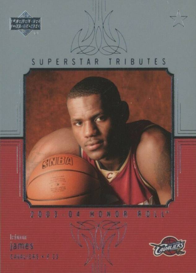 2003 Upper Deck Honor Roll Superstar Tributes LeBron James #ST3 Basketball Card