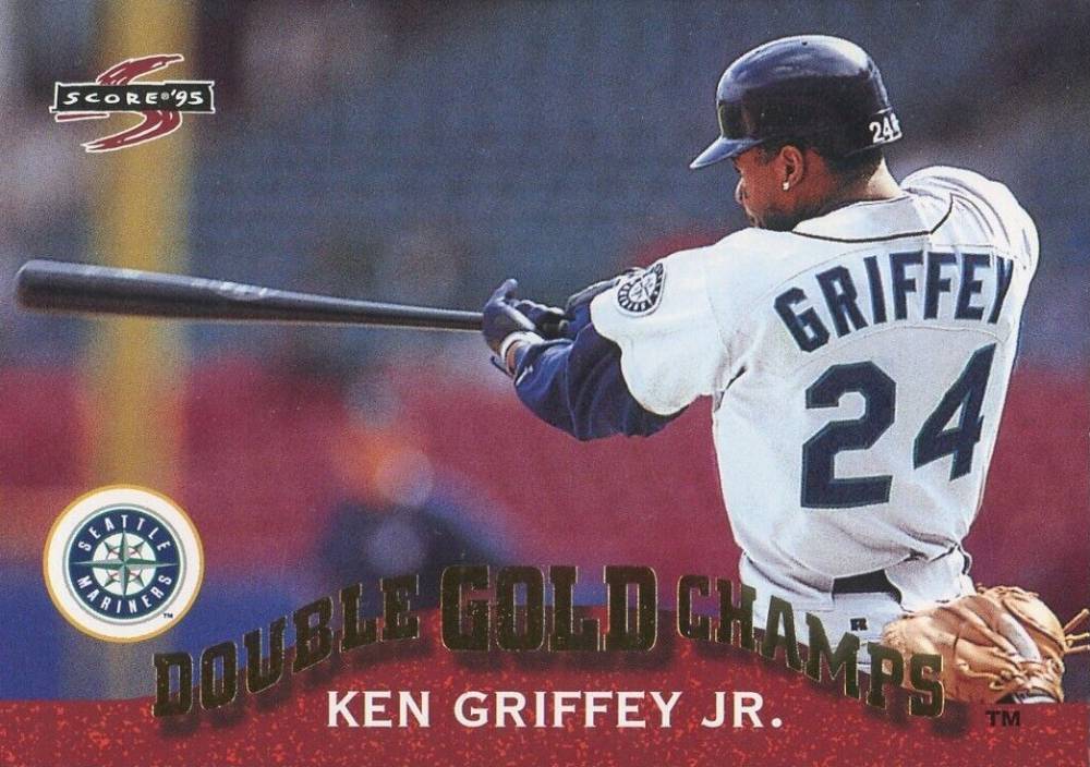 1995 Score Double Gold Champions Ken Griffey Jr. #GC2 Baseball Card