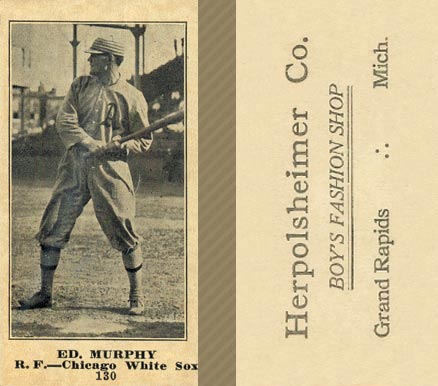1916 Herpolsheimer Co. Ed. Murphy #130 Baseball Card