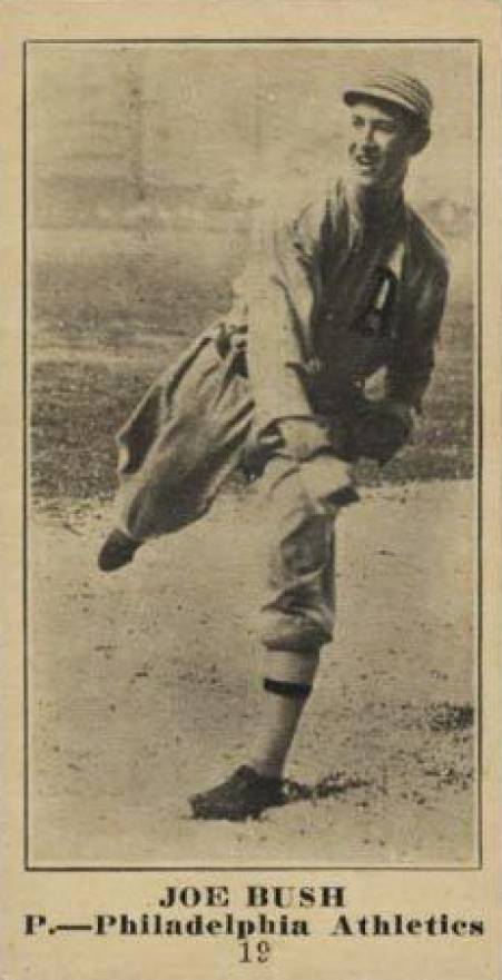 1916 Herpolsheimer Co. Joe Bush #19 Baseball Card