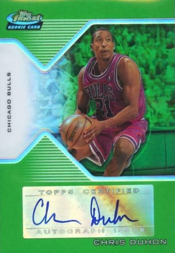2004 Finest Chris Duhon #183 Basketball Card