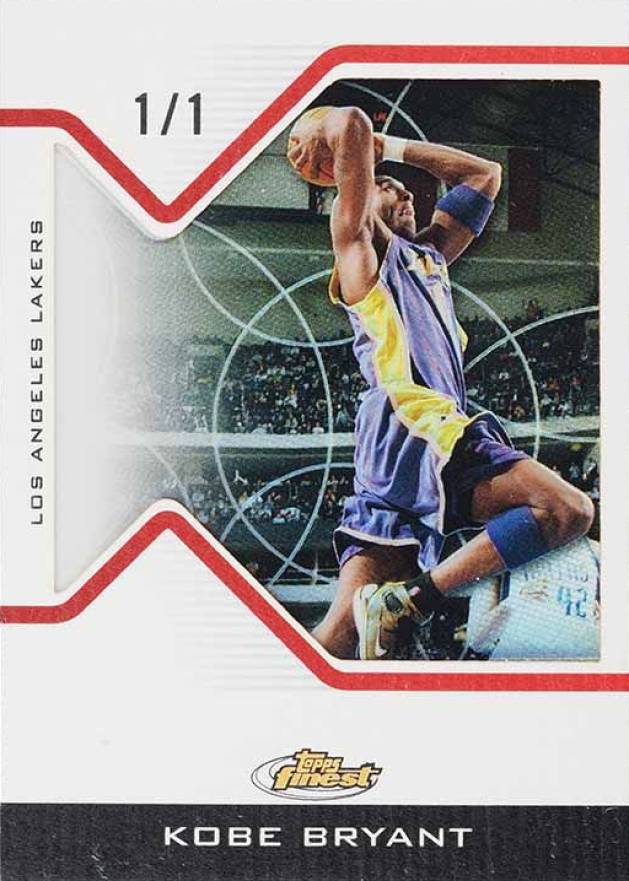2004 Finest Kobe Bryant #8 Basketball Card