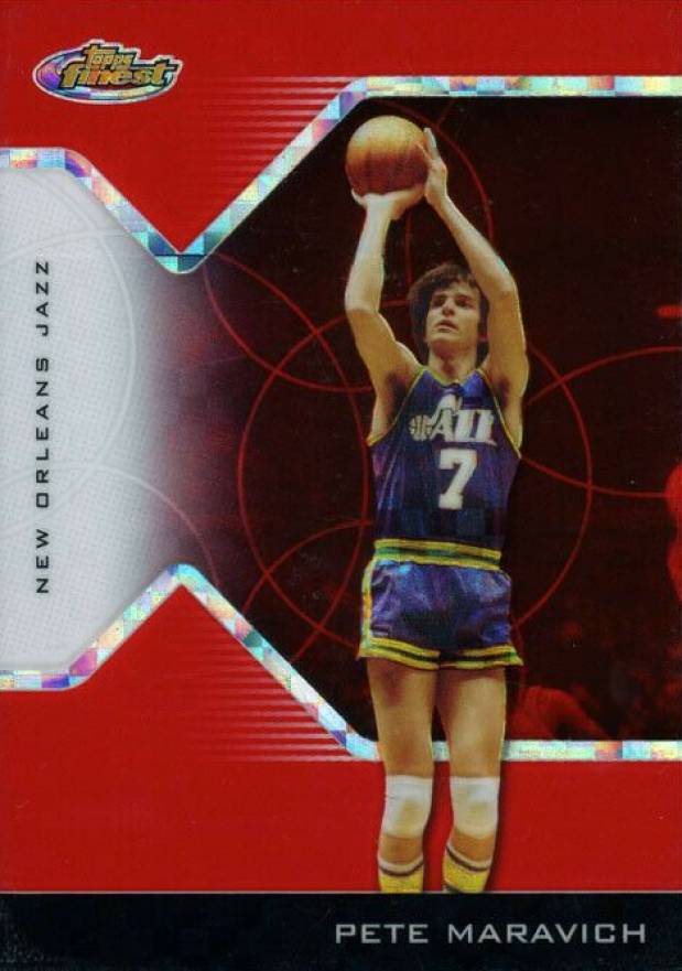 2004 Finest Pete Maravich #137 Basketball Card