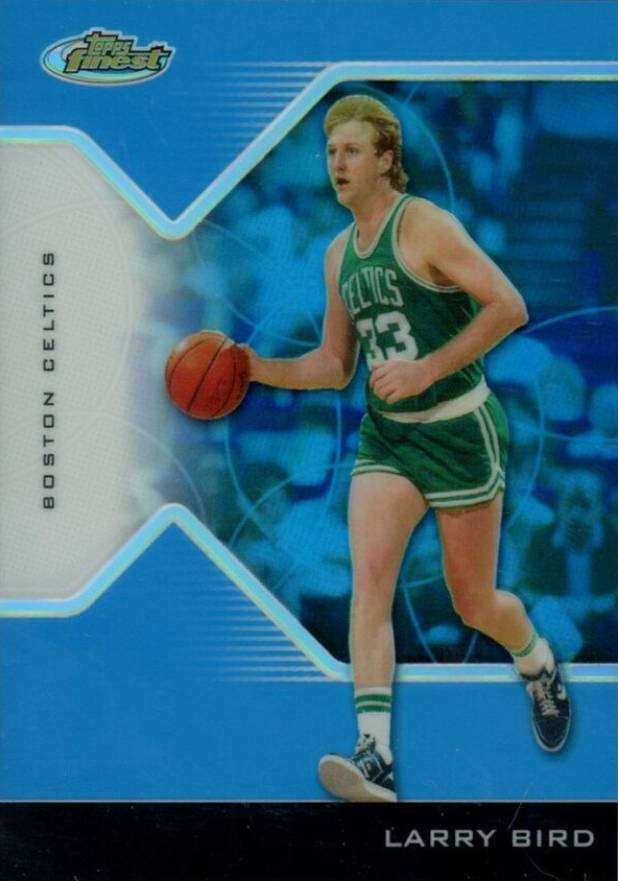 2004 Finest Larry Bird #131 Basketball Card