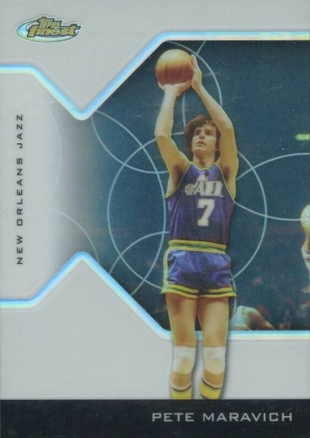 2004 Finest Pete Maravich #137 Basketball Card