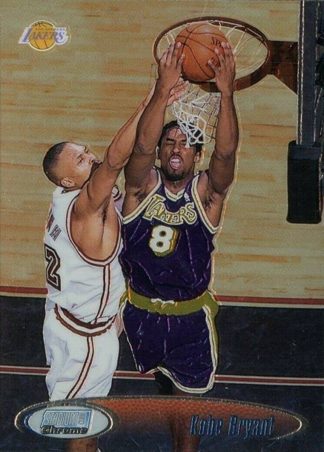1998 Stadium Club Chrome  Kobe Bryant #6 Basketball Card