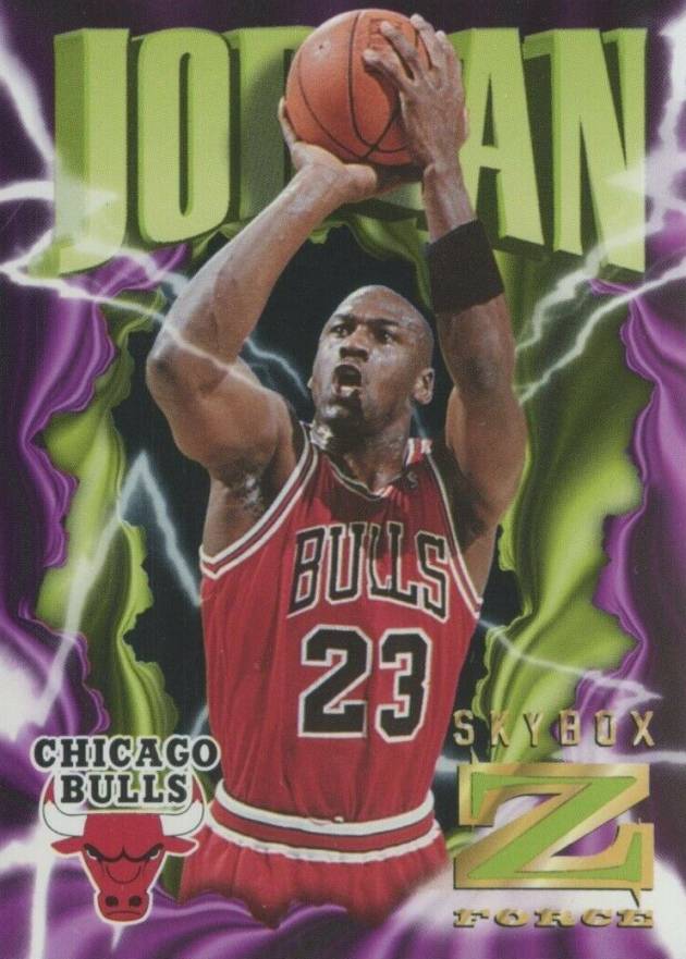 1996 Skybox Z-Force  Michael Jordan #11 Basketball Card