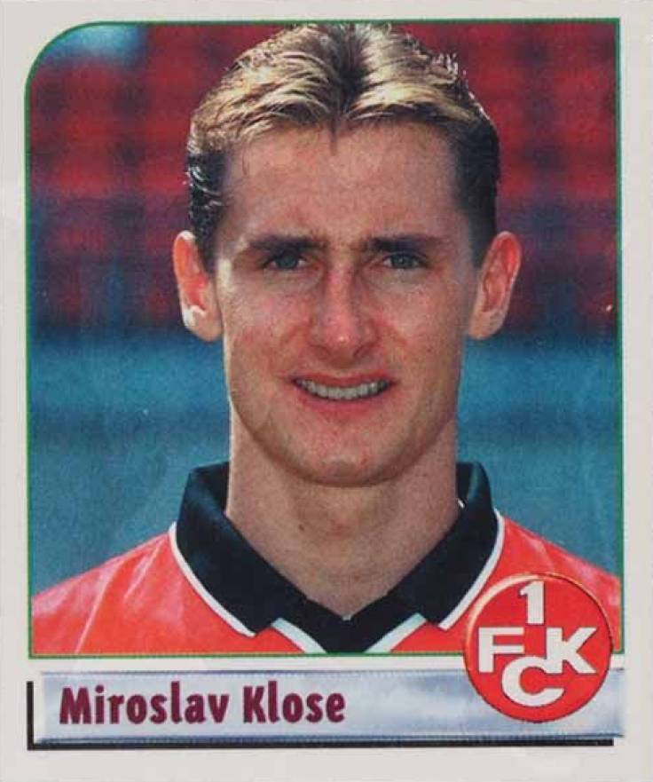 2002 Panini Fussball Miroslav Klose #241 Soccer Card