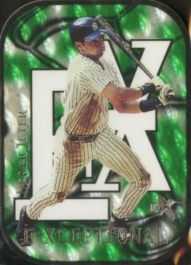 2000 Skybox E-X E-Xceptional Derek Jeter #2 Baseball Card