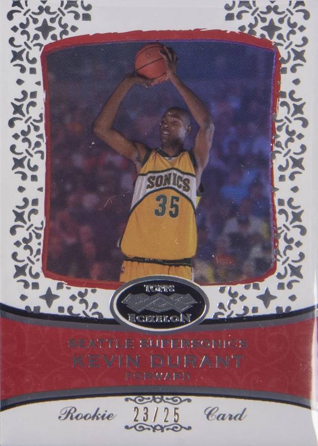 2007 Topps Echelon Kevin Durant #74 Basketball Card