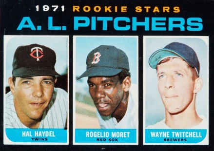 1971 O-Pee-Chee 1971 Rookie Stars A.L. Pitchers #692 Baseball Card