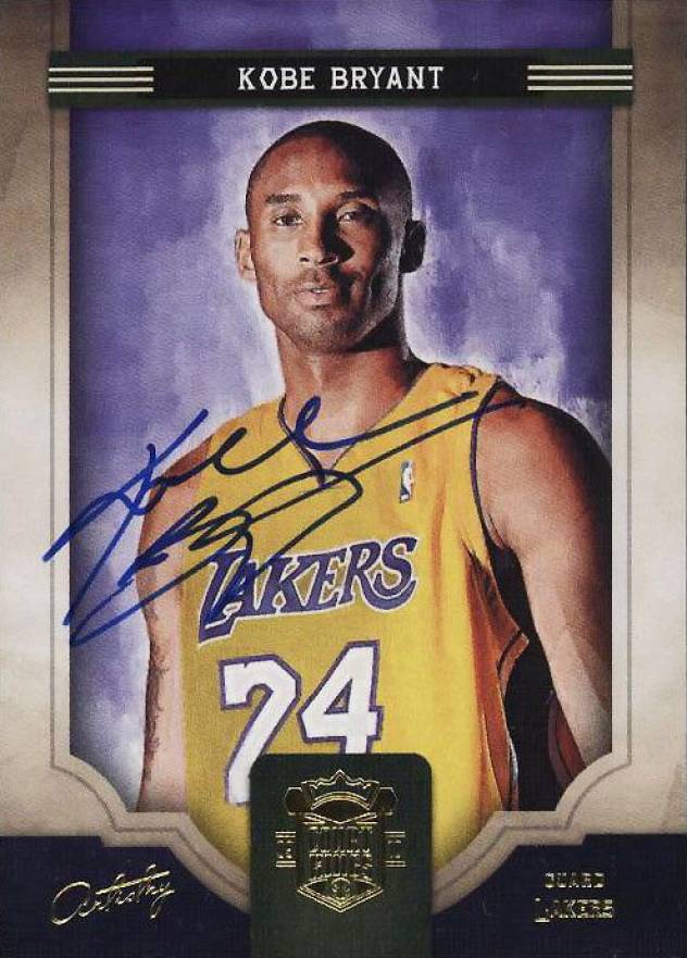2009 Panini Court Kings Artistry Kobe Bryant #13 Basketball Card