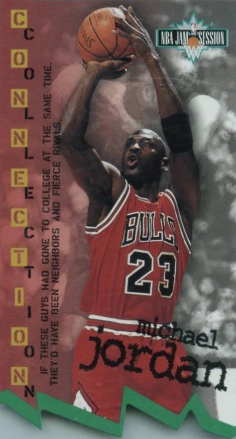 1995 Fleer Jam Session Michael Jordan #D13 Basketball Card