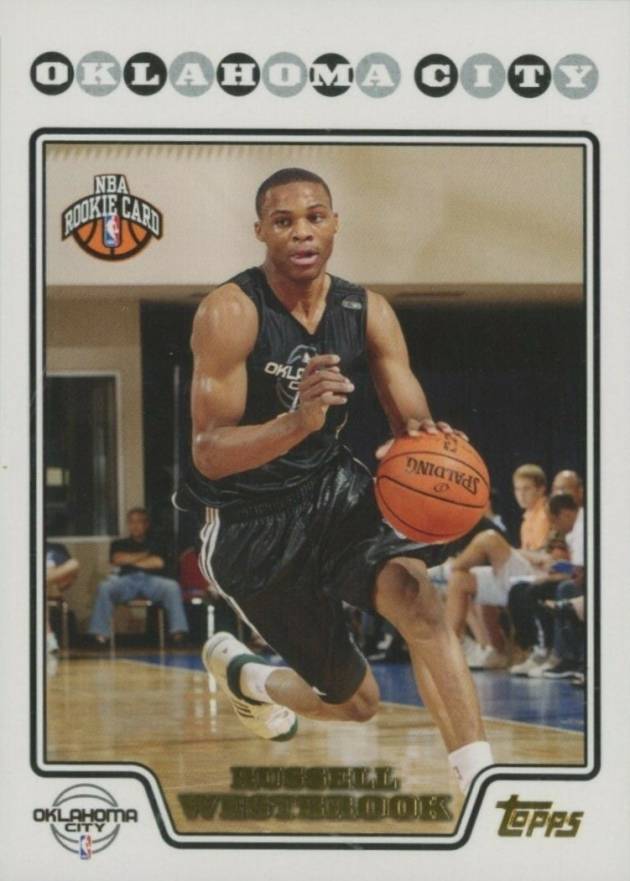 2008 Topps Russell Westbrook #199 Basketball Card
