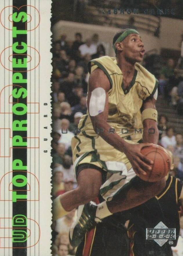 2003 Upper Deck Top Prospects LeBron James #P1 Basketball Card