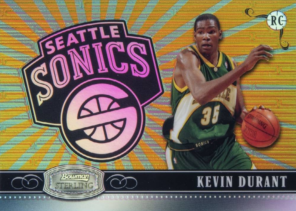2007 Bowman Sterling Box Loaders Kevin Durant #BL10 Basketball Card