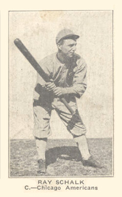 1921 Holsum Bread (1921) Ray Schalk # Baseball Card