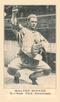 1921 Holsum Bread (1921) Walter Schang # Baseball Card