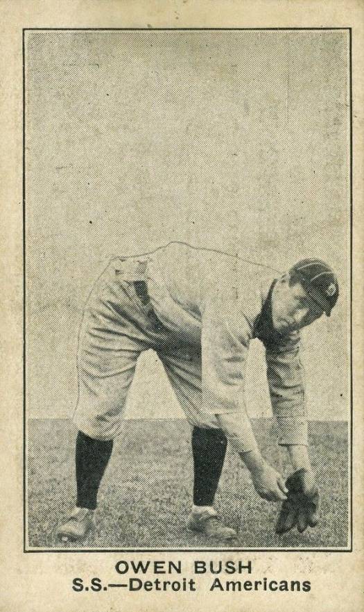 1921 Holsum Bread (1921) Owen Bush # Baseball Card