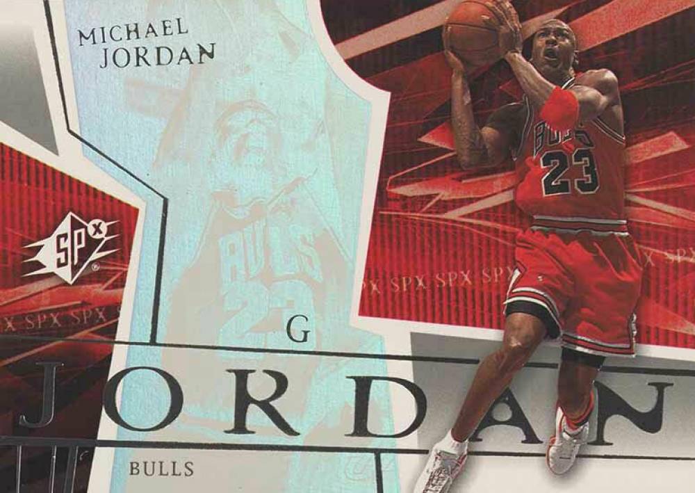 2003 SPx  Michael Jordan #9 Basketball Card