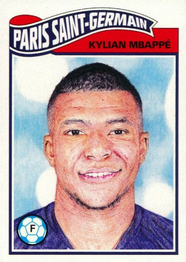 2019 Topps Living UEFA Champions League Kylian Mbappe #100 Boxing & Other Card