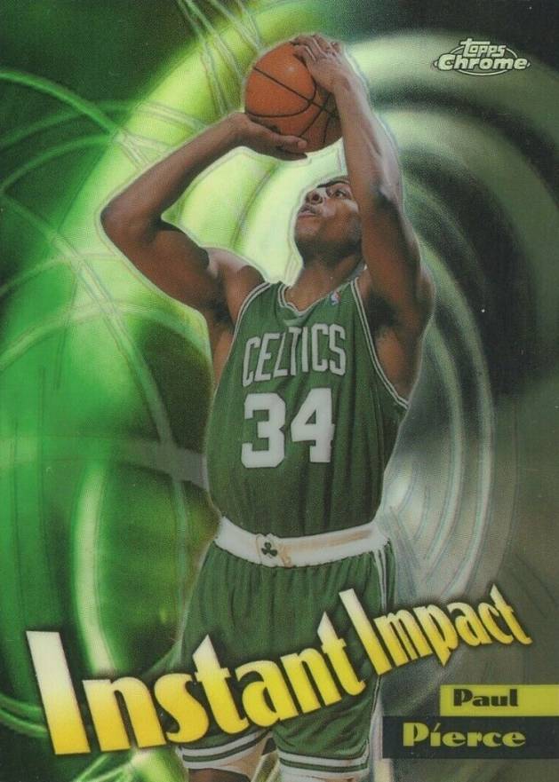 1998 Topps Chrome Instant Impact Paul Pierce #I10 Basketball Card