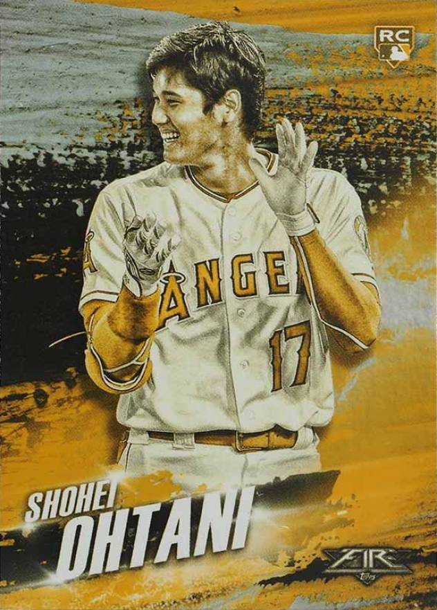 2018 Topps Fire Hot Starts Shohei Ohtani #HS-1 Baseball Card