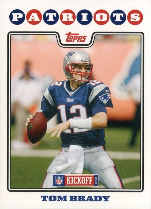 2008 Topps Kickoff Tom Brady #111 Football Card
