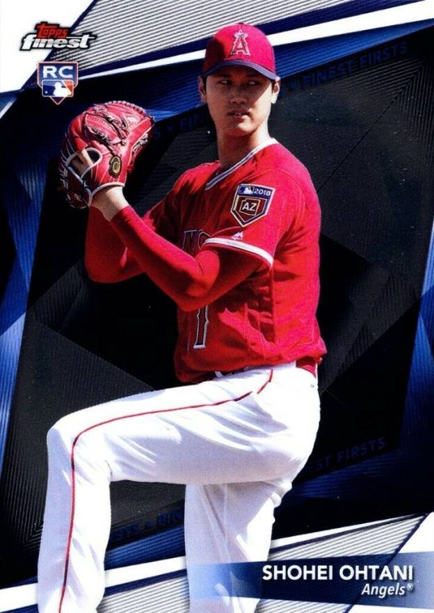 2018 Finest Finest Firsts Shohei Ohtani #FF-SO Baseball Card