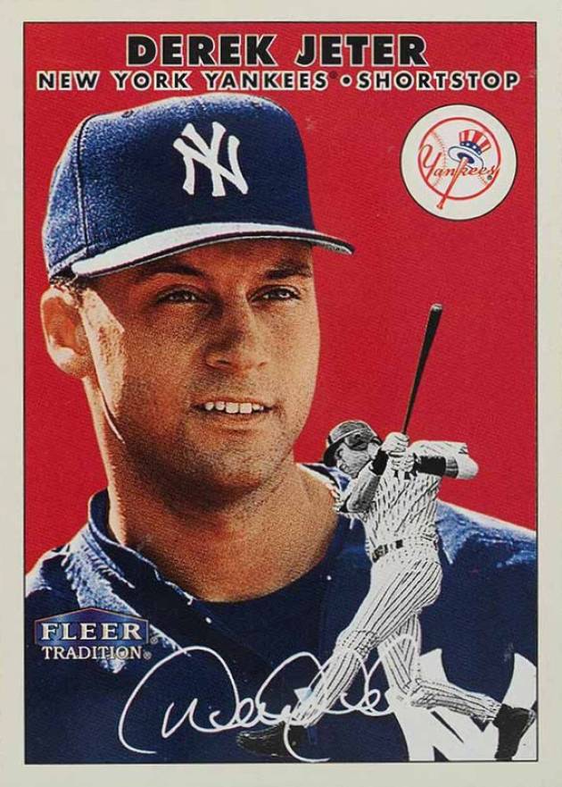 2000 Fleer Tradition Derek Jeter #106 Baseball Card