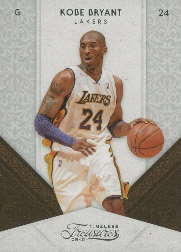 2009 Rookie Timeless Treasure Kobe Bryant Game Used Jersey ON CARD  AUTOGRAPH /50