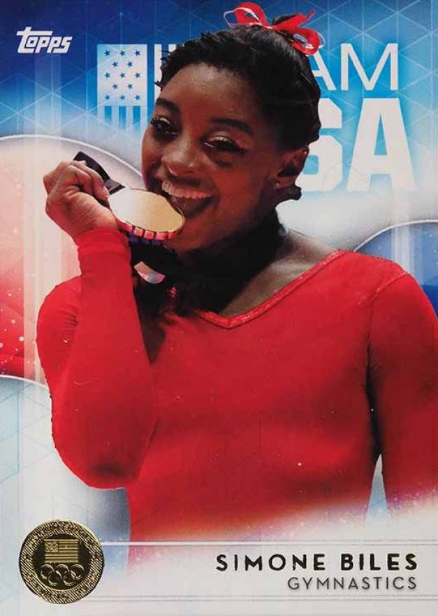 2016 Topps US Olympics & Paralympics Simone Biles #38 Other Sports Card