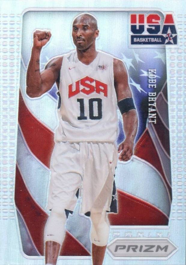 2012 Panini Prizm USA Kobe Bryant #7 Basketball Card