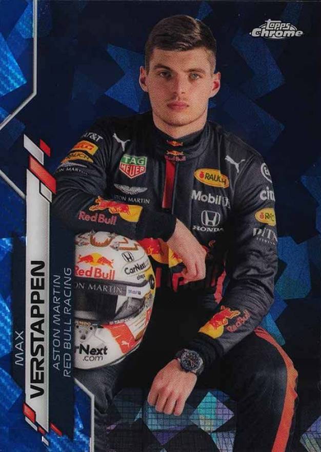 2020 Topps Chrome Formula 1 Sapphire Edition Max Verstappen #6 Other Sports Card