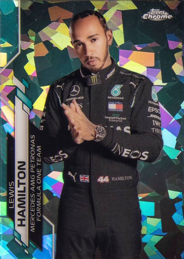 2020 Topps Chrome Formula 1 Sapphire Edition Lewis Hamilton #1 Other Sports Card