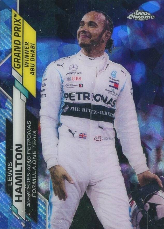 2020 Topps Chrome Formula 1 Sapphire Edition Lewis Hamilton #153 Other Sports Card