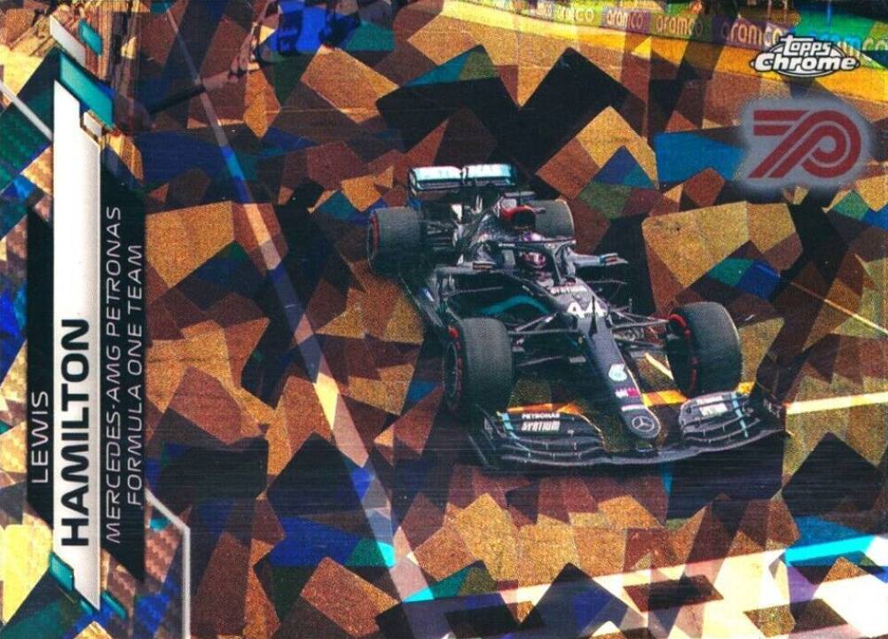 2020 Topps Chrome Formula 1 Sapphire Edition Lewis Hamilton #21 Other Sports Card