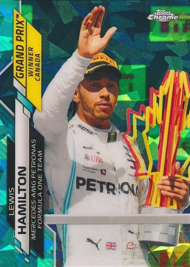 2020 Topps Chrome Formula 1 Sapphire Edition Lewis Hamilton #139 Other Sports Card