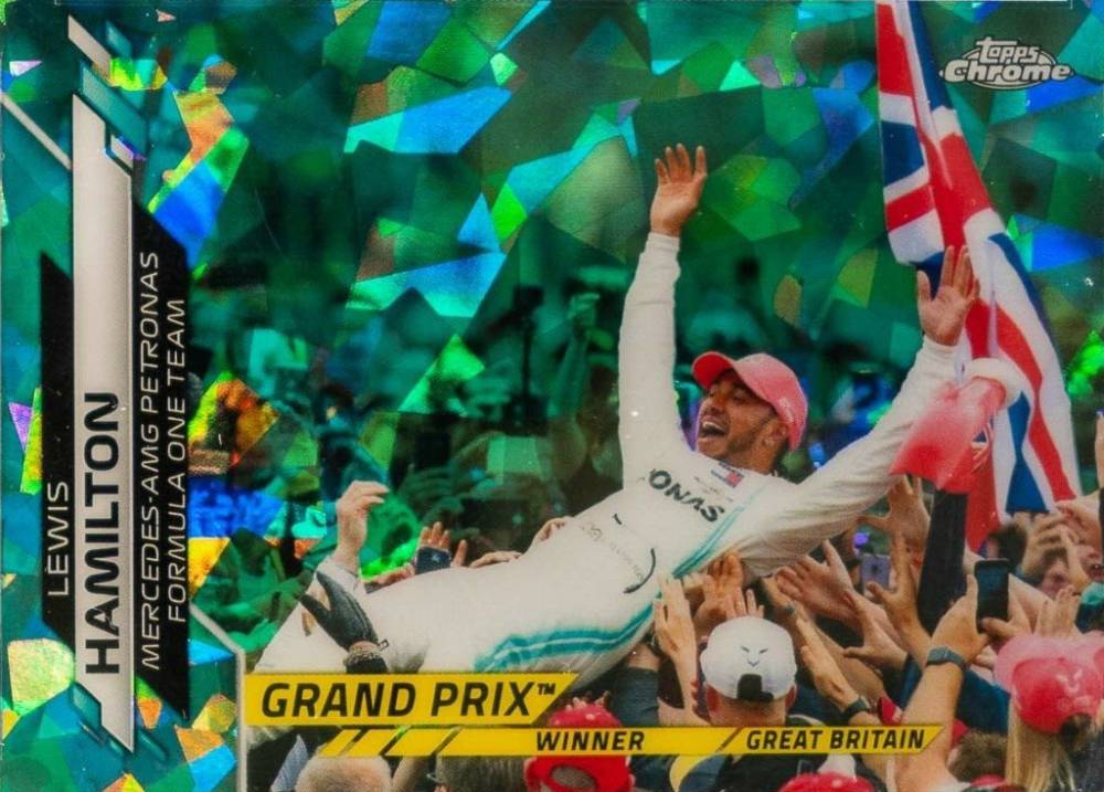 2020 Topps Chrome Formula 1 Sapphire Edition Lewis Hamilton #142 Other Sports Card