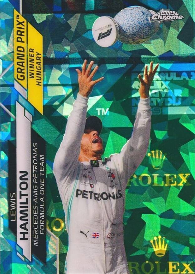 2020 Topps Chrome Formula 1 Sapphire Edition Lewis Hamilton #144 Other Sports Card