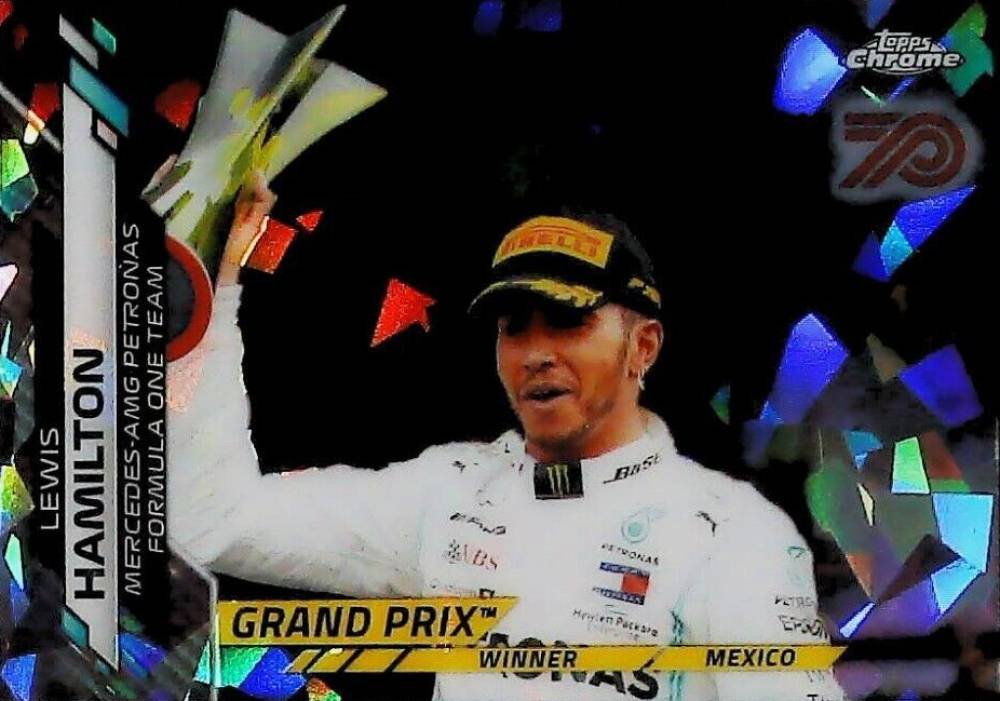 2020 Topps Chrome Formula 1 Sapphire Edition Lewis Hamilton #150 Other Sports Card